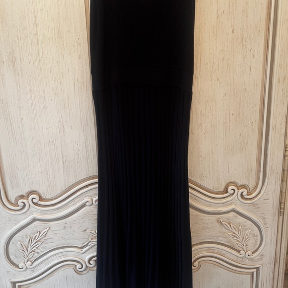 RETAIL $365   NWT MILLY CAMI TOP PLEATED MIDI DRESS SIZE L Mske an offer - Picture 4 of 11